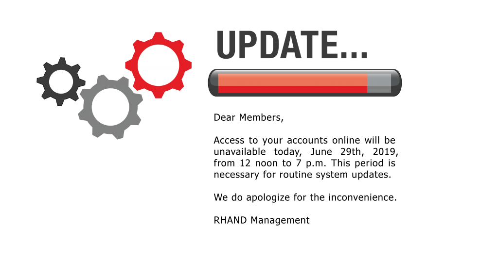 Online Access Disruption June 29, 2019