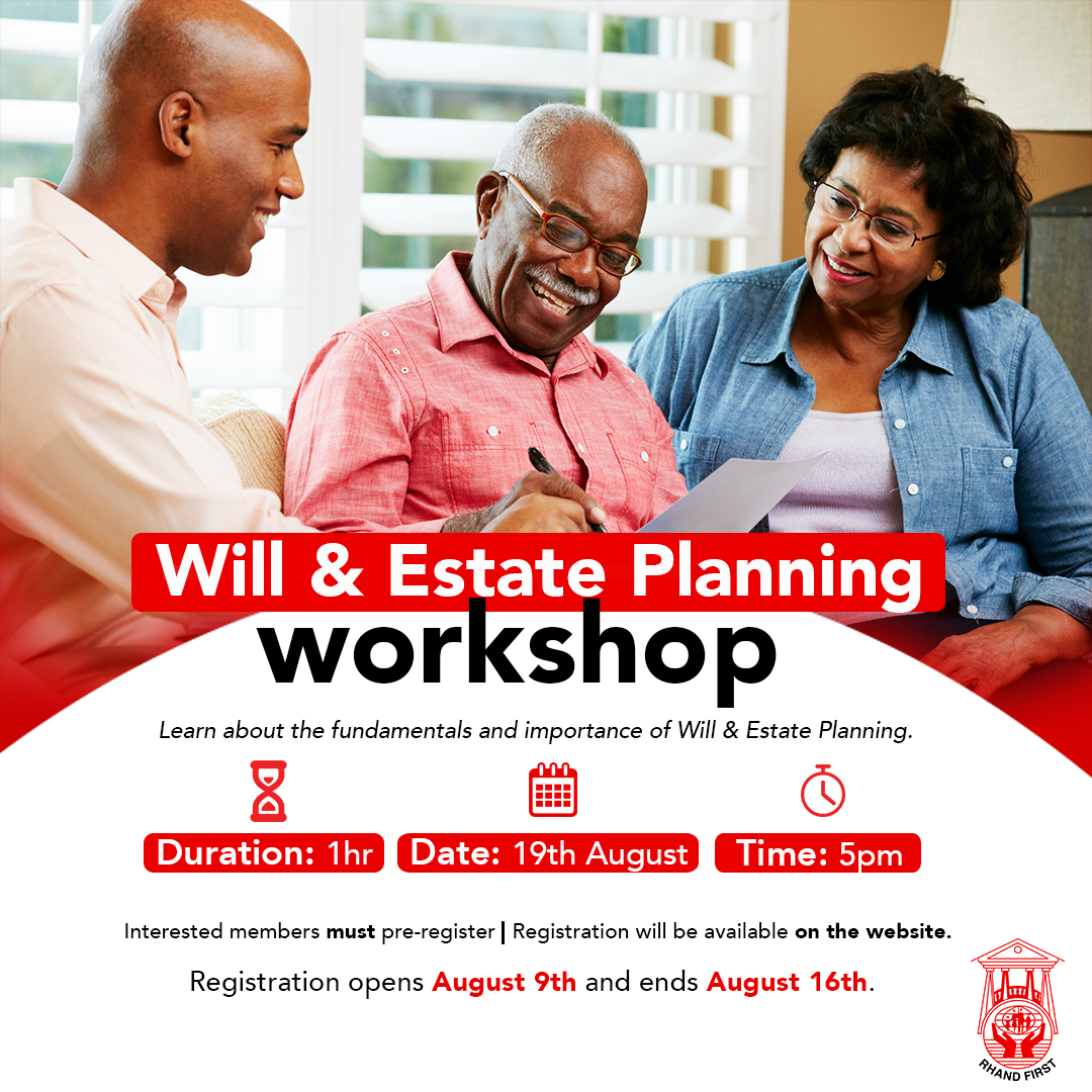 Will & Estate Planning Workshop - RHAND Credit Union