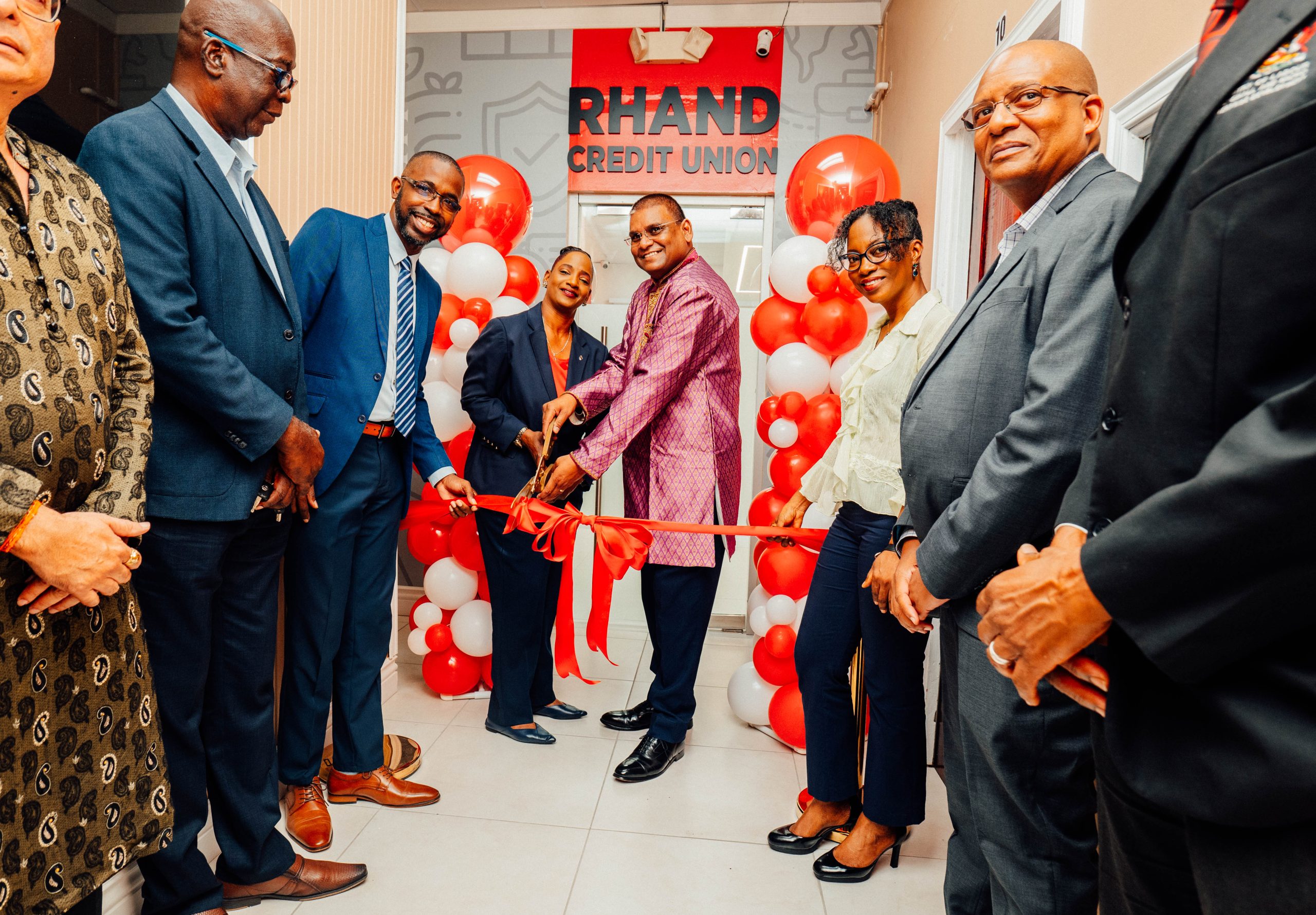 Outgoing GM Ainsley Andrews at the ribbon cutting ceremony for the newest RHAND location on Independence Ave, San Fernando